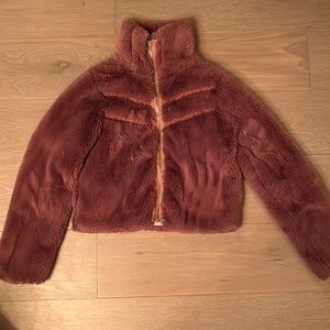 So soft fuzzy Anthro bomber
